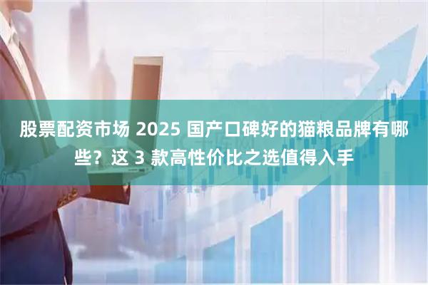 股票配资市场 2025 国产口碑好的猫粮品牌有哪些？这 3 款高性价比之选值得入手